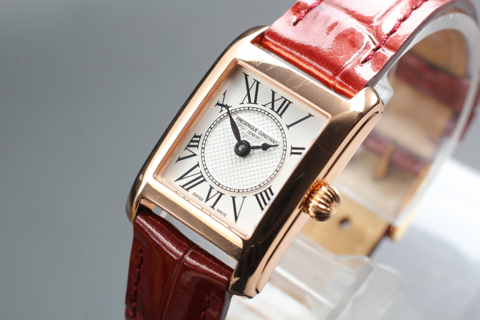 FREDERIQUE CONSTANT Classic Carree FC-200X1C12/4/6 Quartz Women's Watch 21mm JP