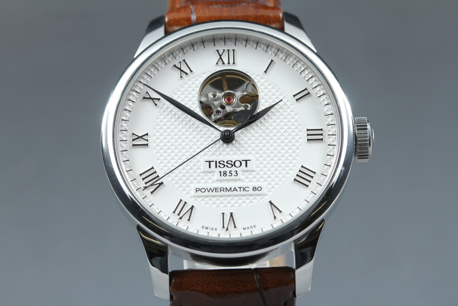 TISSOT Le Locle T006407B White Dial Automatic Men's Watch 39mm JAPAN Box