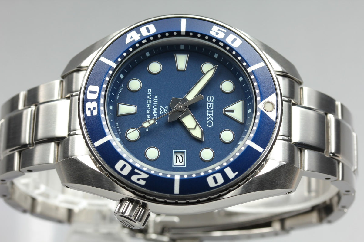 SEIKO Prospex 6R15-00G0 Automatic Diver's Blue Dial Men's Watch 45mm JAPAN