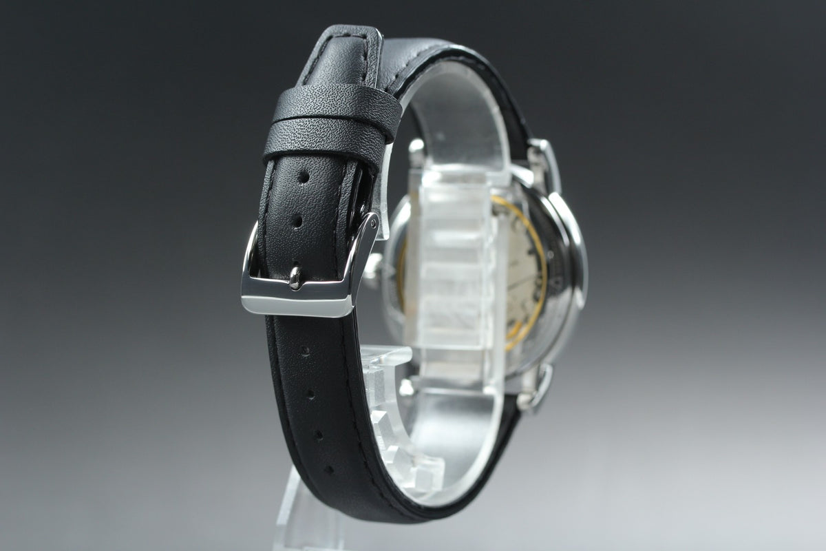 SEIKO Laurel 4S24-0060 LJAL602 Hand Winding Silver 34mm Mens Watch Vintage JAPAN