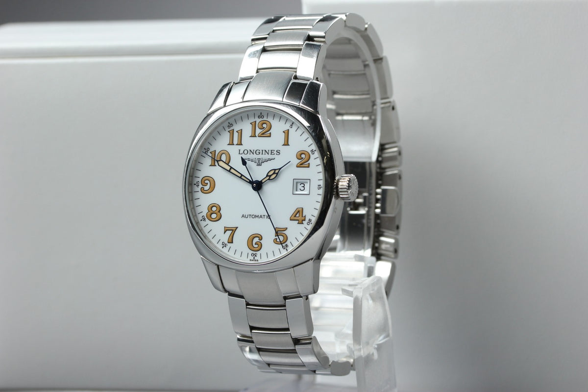 LONGINES Spirit L2.699.4 White Dial Automatic Date 36mm Men's Watch