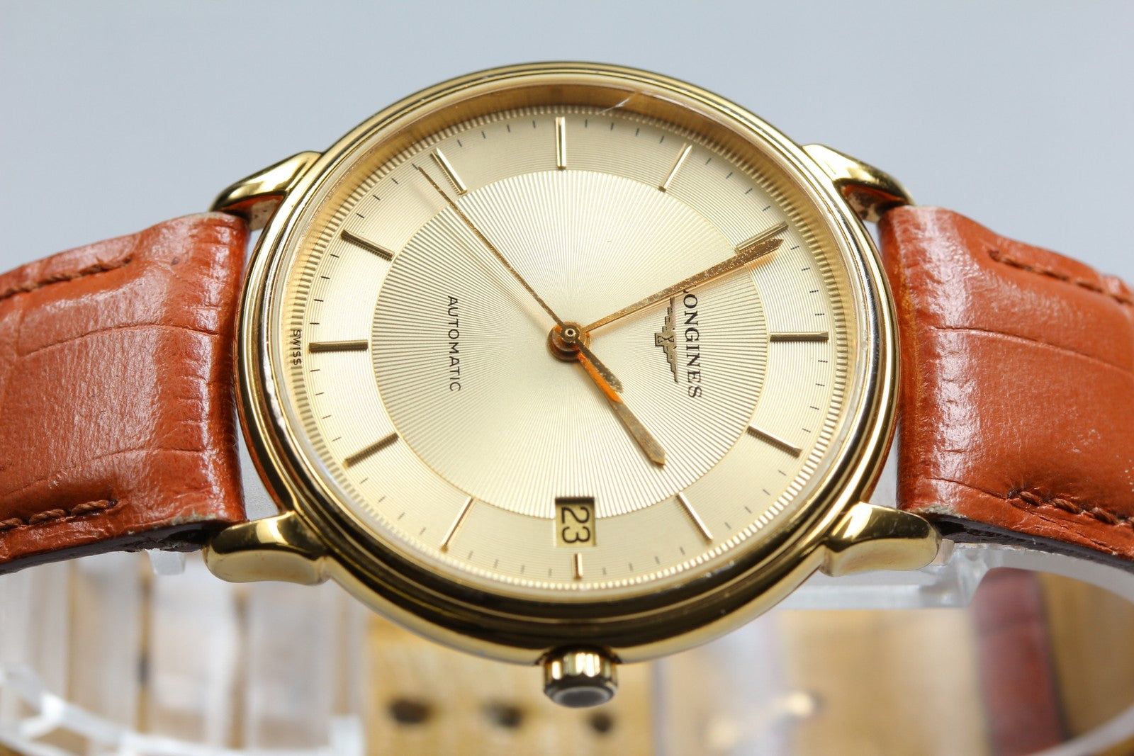LONGINES Les Grandes Classiques L4.678.2 Gold Automatic Men's Watch 34mm
