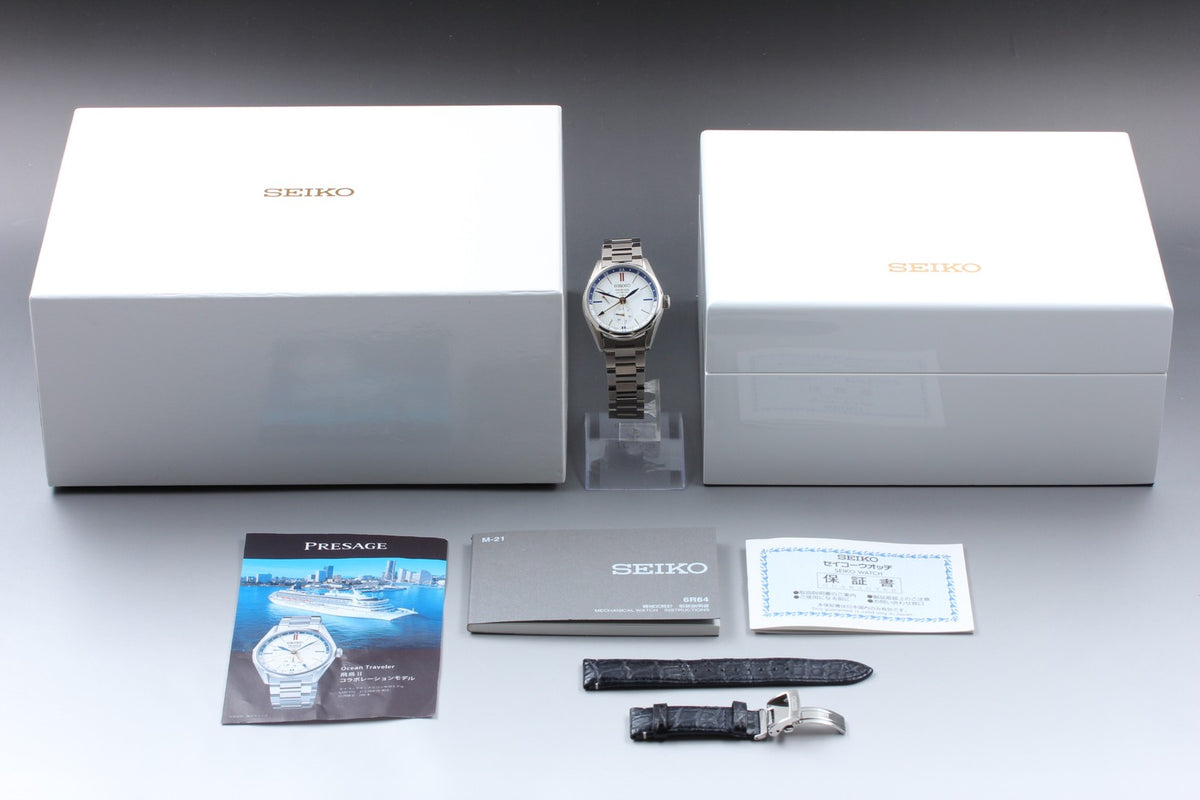 SEIKO Presage 6R64-00F0 SARF015 Ocean Traveler Asuka II Limited AT Men's Watch