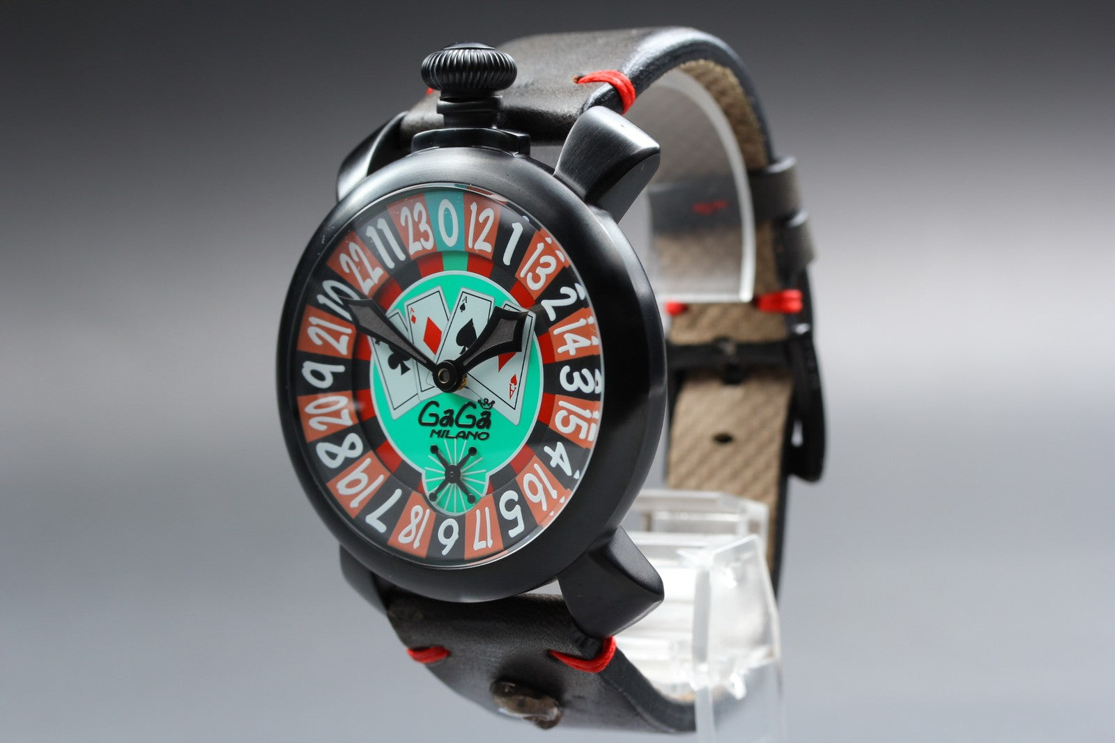 GaGa MILANO Manuale 48 Limited to 500 Automatic Men's Watch 48mm JAPAN Box