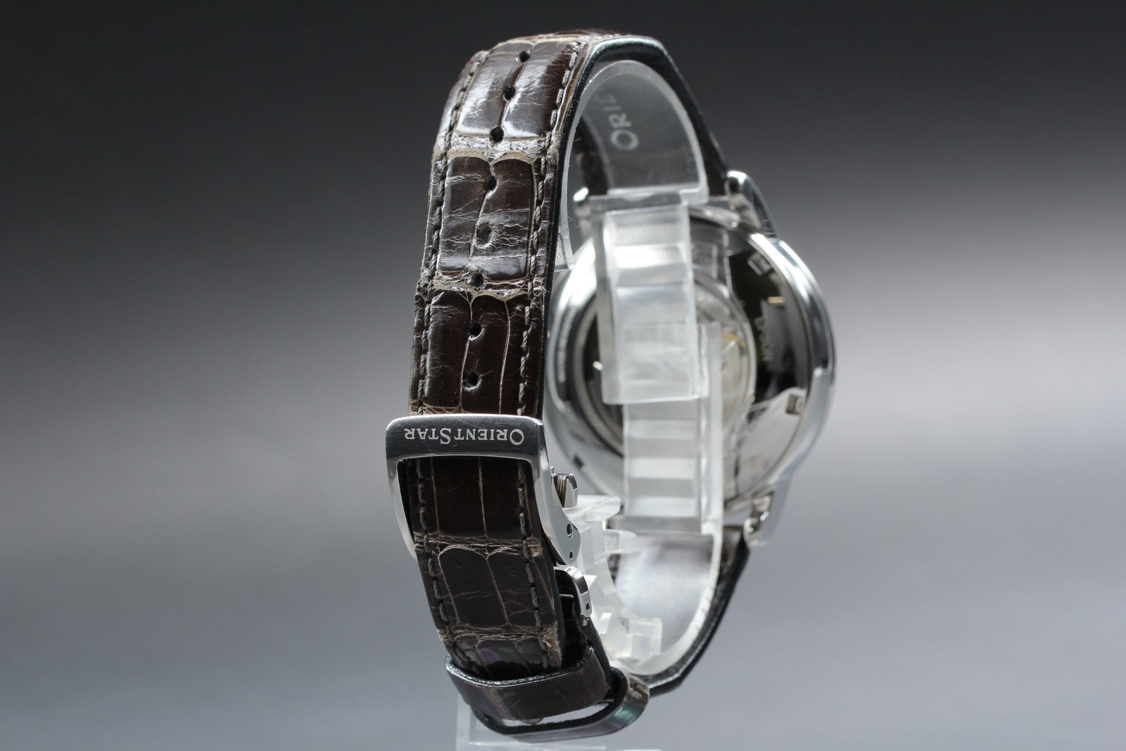 ORIENT Star F7X6-UAC0 Silver Dial Automatic Moon Phase Men's Watch 41mm JAPAN