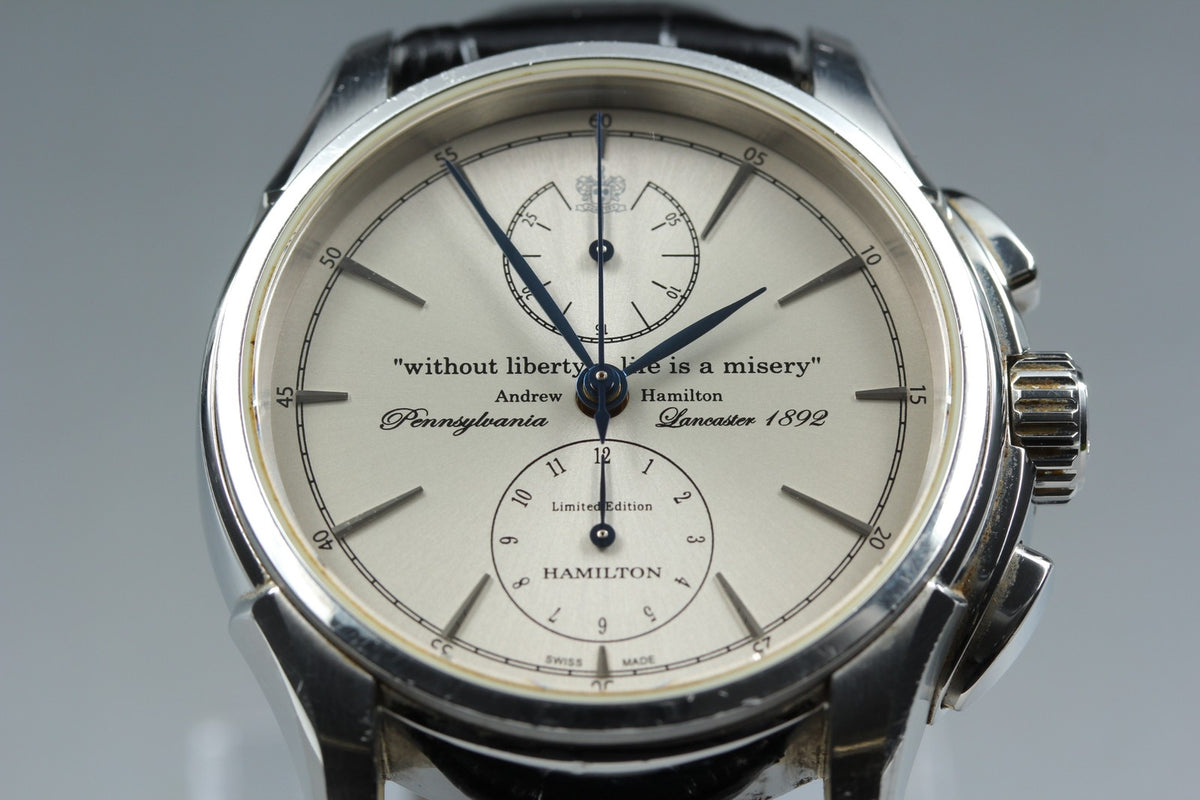 Hamilton Jazzmaster Spirit of Liberty H325660 Automatic Men's Watch 42mm JAPAN