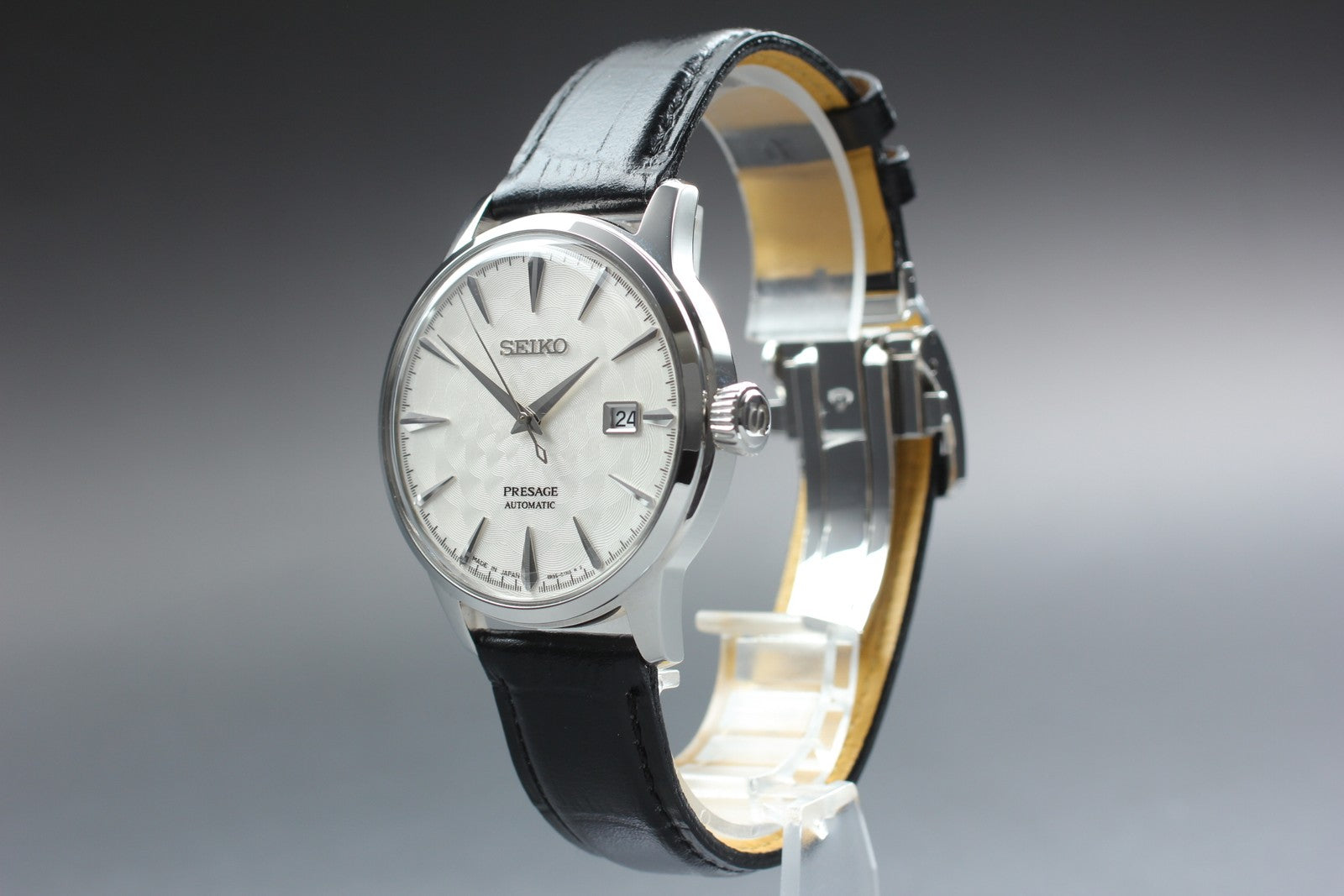 N MINT*Box SEIKO Presage SARY089 4R35-02F0 Sakura Fubuki Limited Automatic Watch