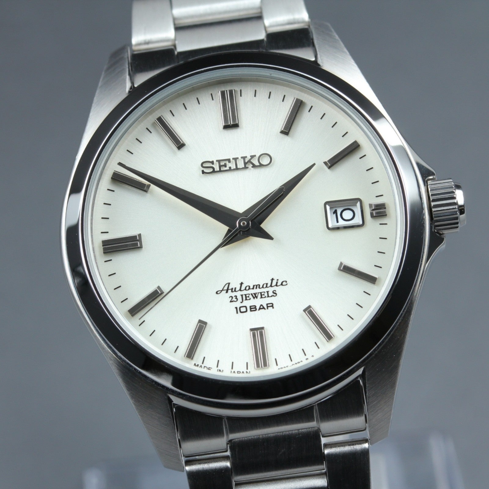 N MINT*Box SEIKO 4R35-03X0 SZSB011 Mechanical Automatic Silver Men's Watch 40mm