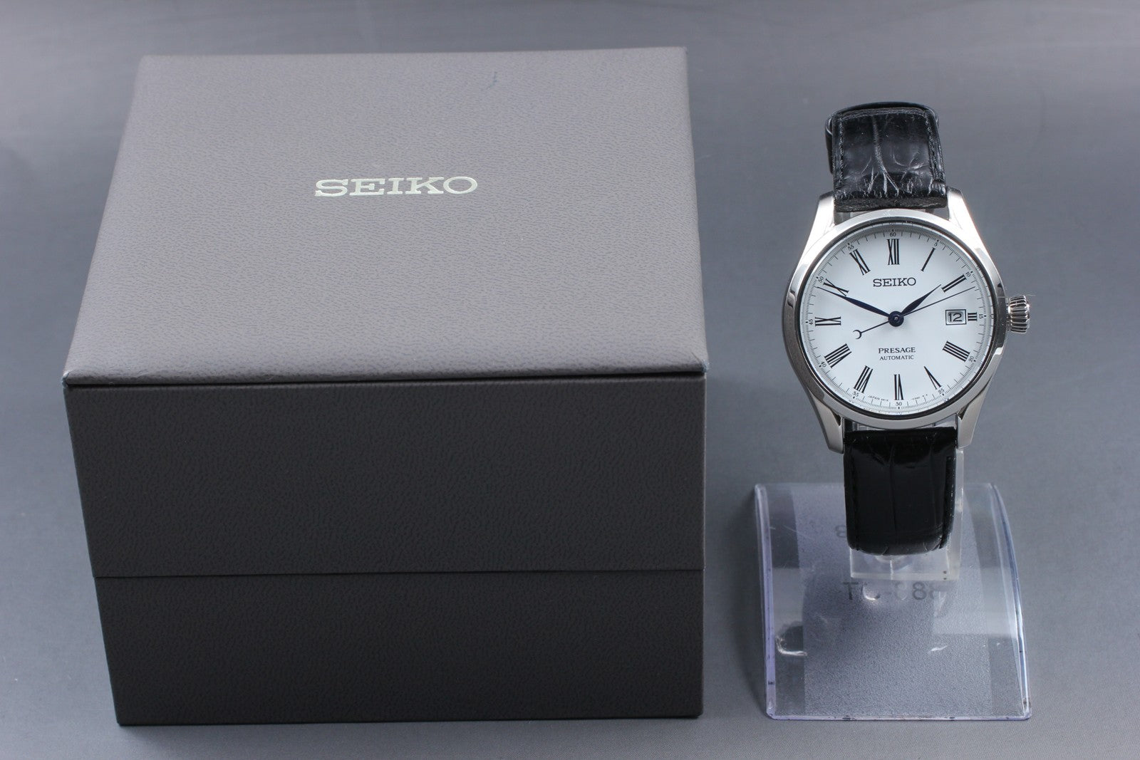 Exc+5*Box SEIKO Seiko Presage 6R15-03V0 White Automatic Men's Watch 40mm JAPAN