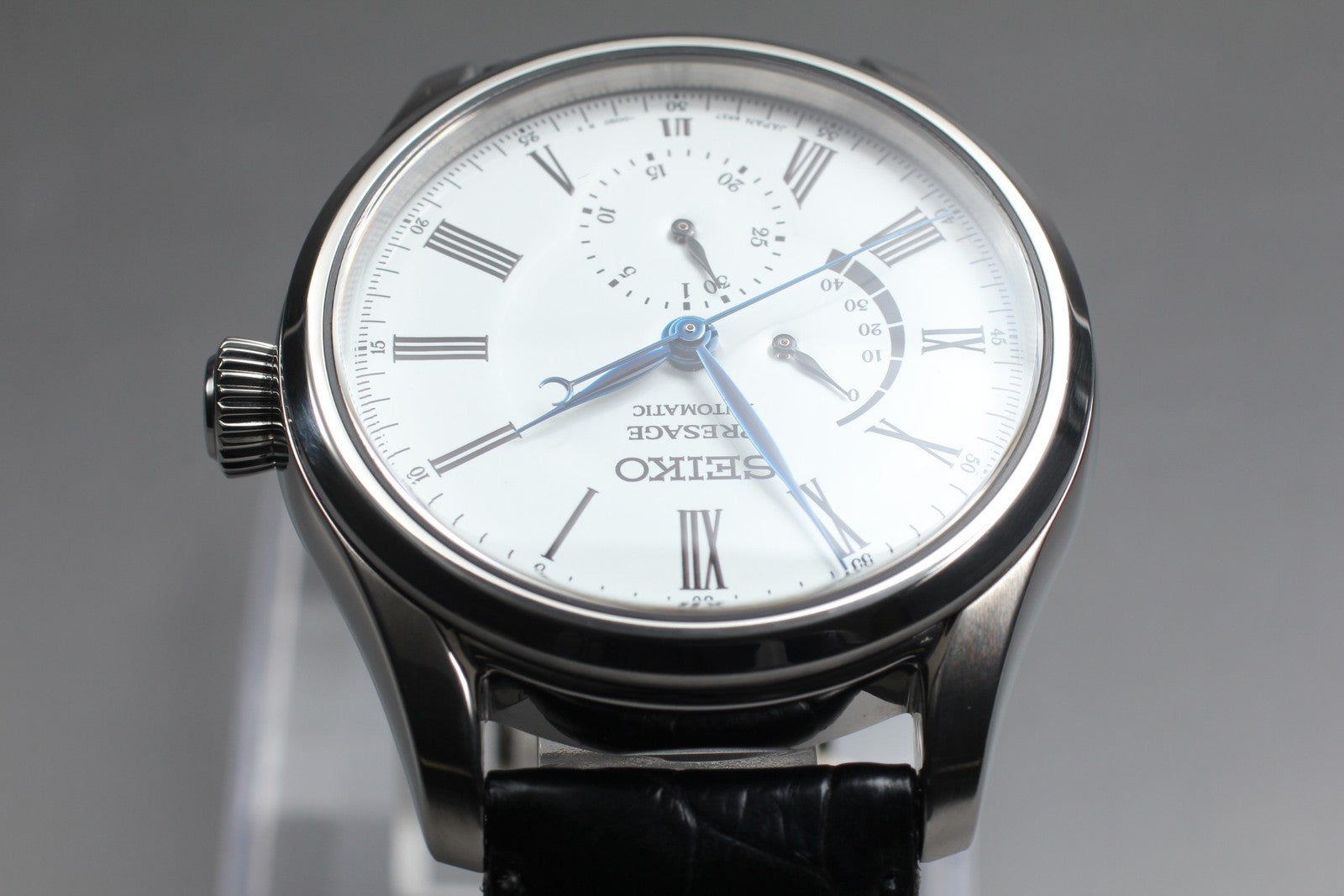 Near MINT Box SEIKO Presage SARW035 6R27-00L0 Automatic White Men's Watch JAPAN
