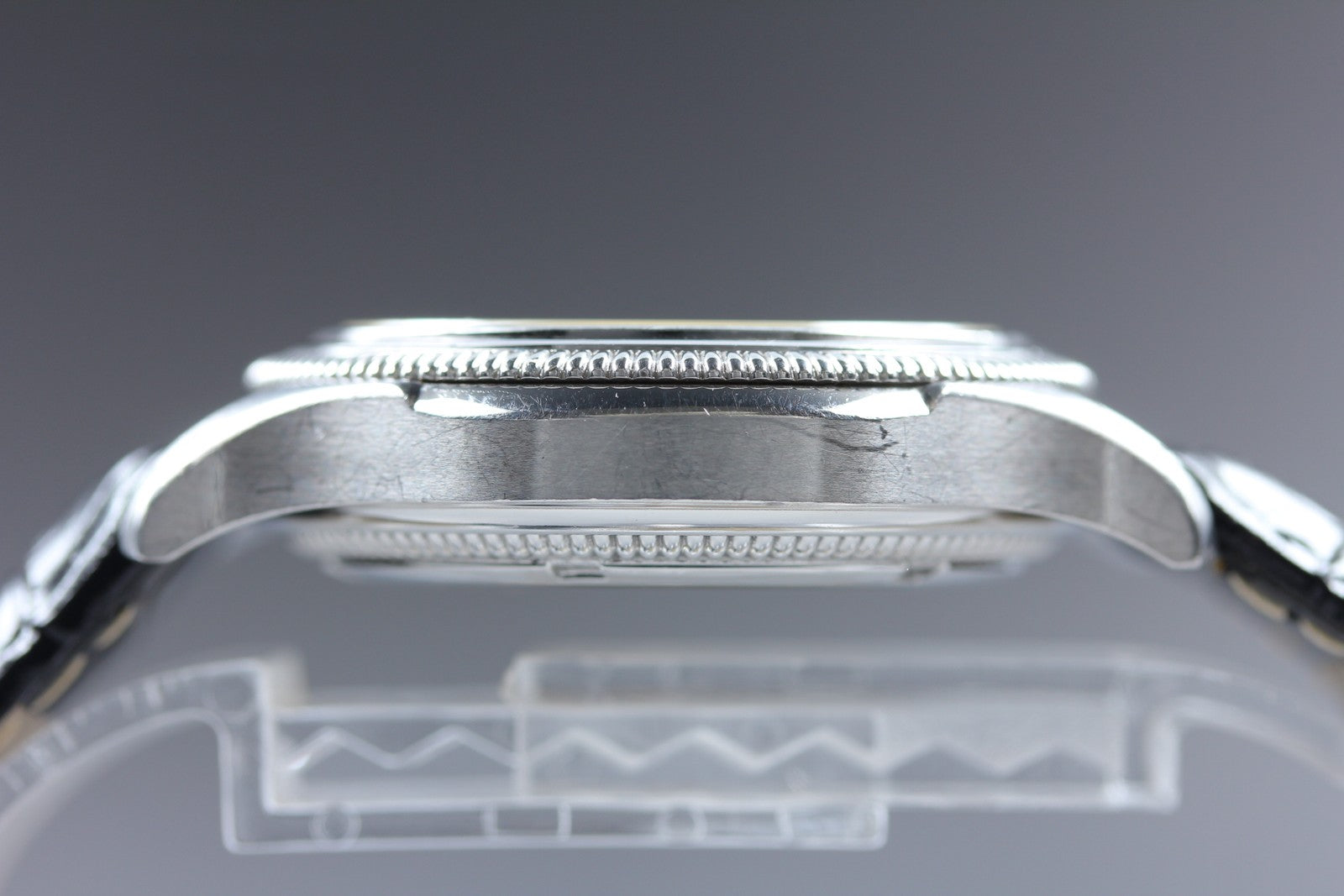 Vintage Oris Pointer Date 7465B Automatic White Dial Men's Watch 36mm JP Exc+5