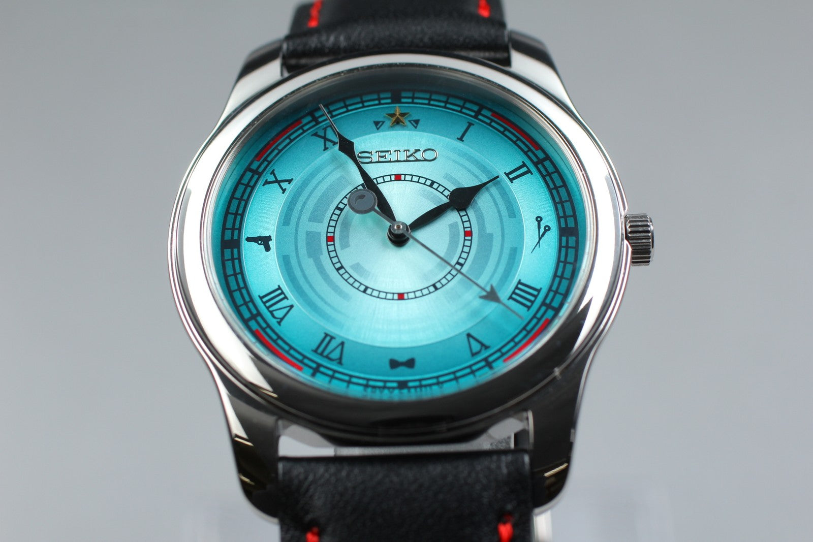 MINT*Box SEIKO SPY×FAMILY 7N01-HDX0 Blue Dial Men's Quartz Watch 35mm From JAPAN