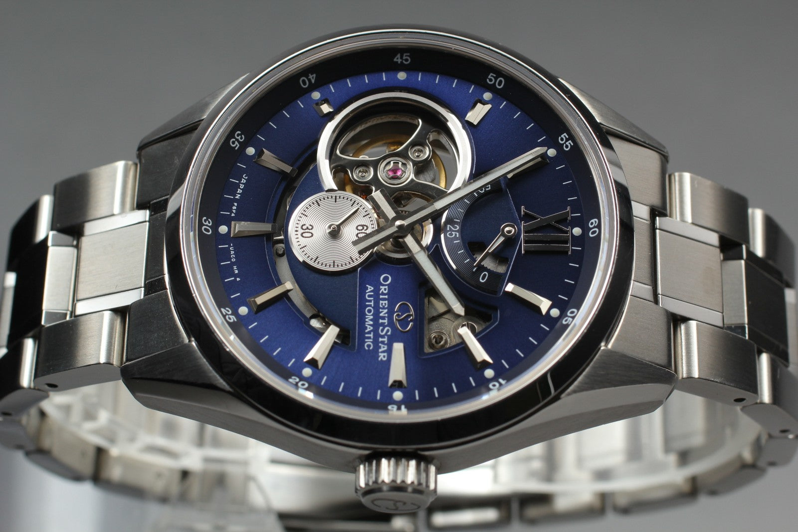 Exc+5*Box ORIENT Star contemporary F6F4-UAB0 Modern Skeleton Automatic Men's JP