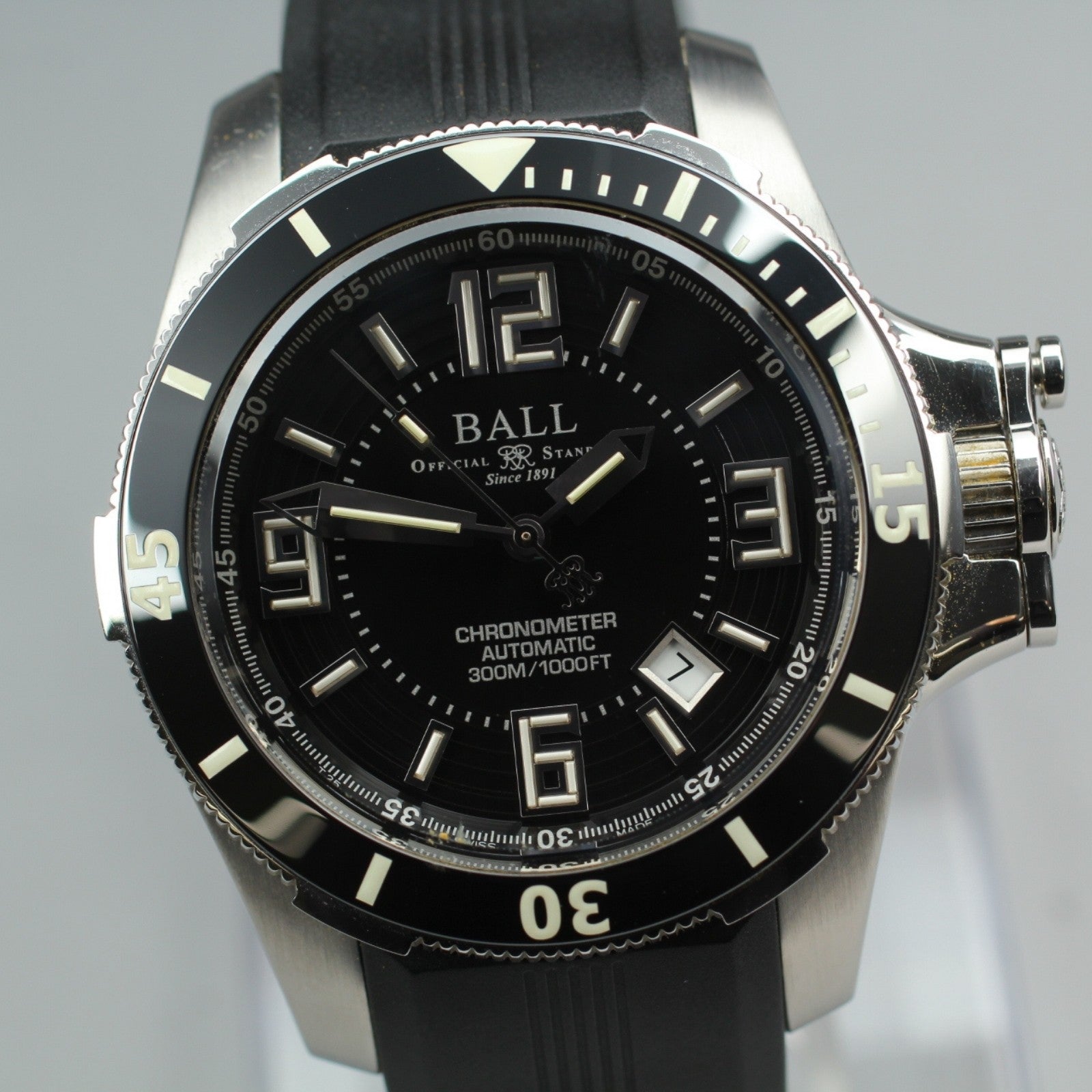 N MINT*Box BALL Watch Engineer Hydrocarbon DM2136A Black Automatic Men's Watch
