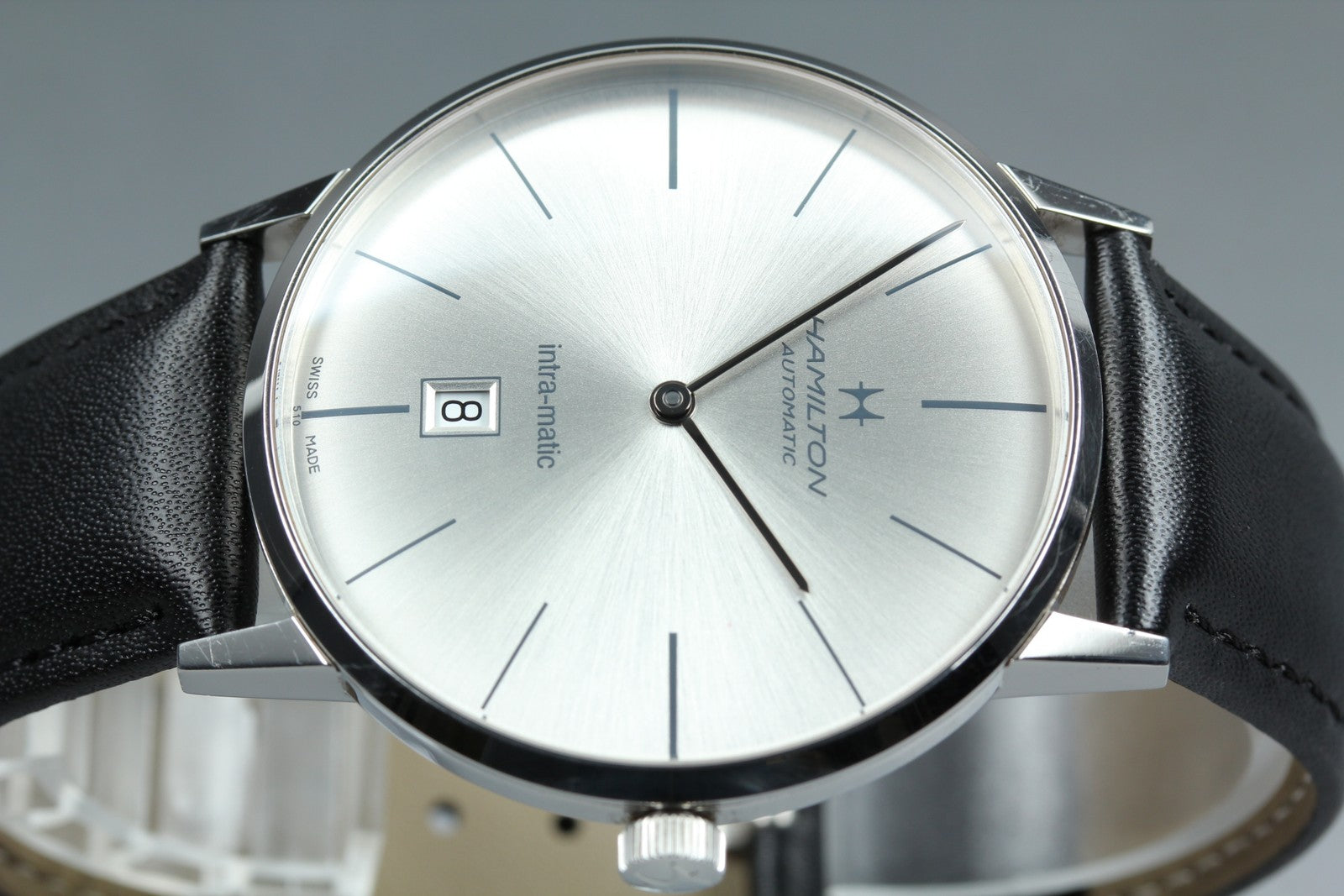 Hamilton American Classic Intra-Matic H387551 Automatic Silver Men's 42mm JAPAN
