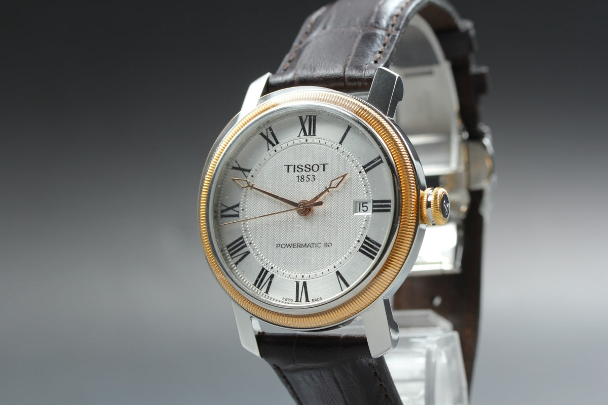 TISSOT Bridgeport Powermatic 80 T097407A Automatic Men's Watch 40mm JAPAN Box