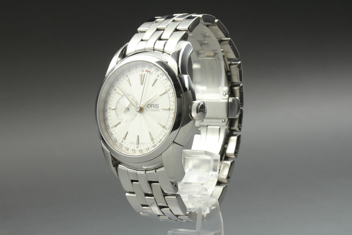 ORIS Artelier Pointer Date 7545A Automatic Small Second Men's Watch 42mm JAPAN