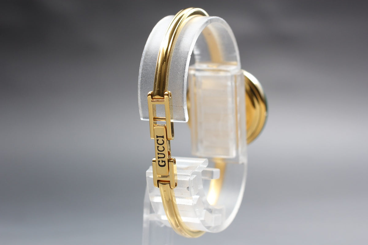 New Batt GUCCI Change Bezel 11/12.2 12Color Quartz Women's Watch w/Box JAPAN