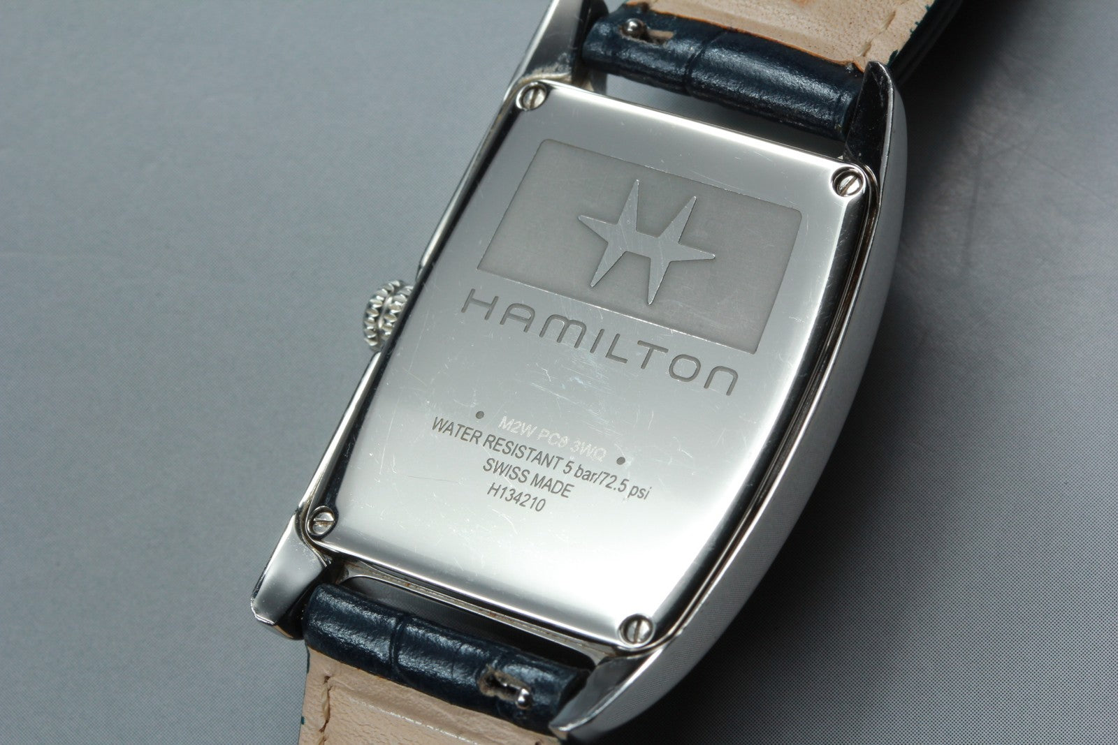 Hamilton American Classic H134210 Quartz White Disl Men's Watch 27mm JAPAN Exc+5