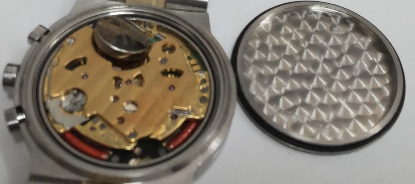 BVLGARI Diagono CH35S Quartz Chronograph Black Men's Watch 36mm JAPAN Exc+5*Box