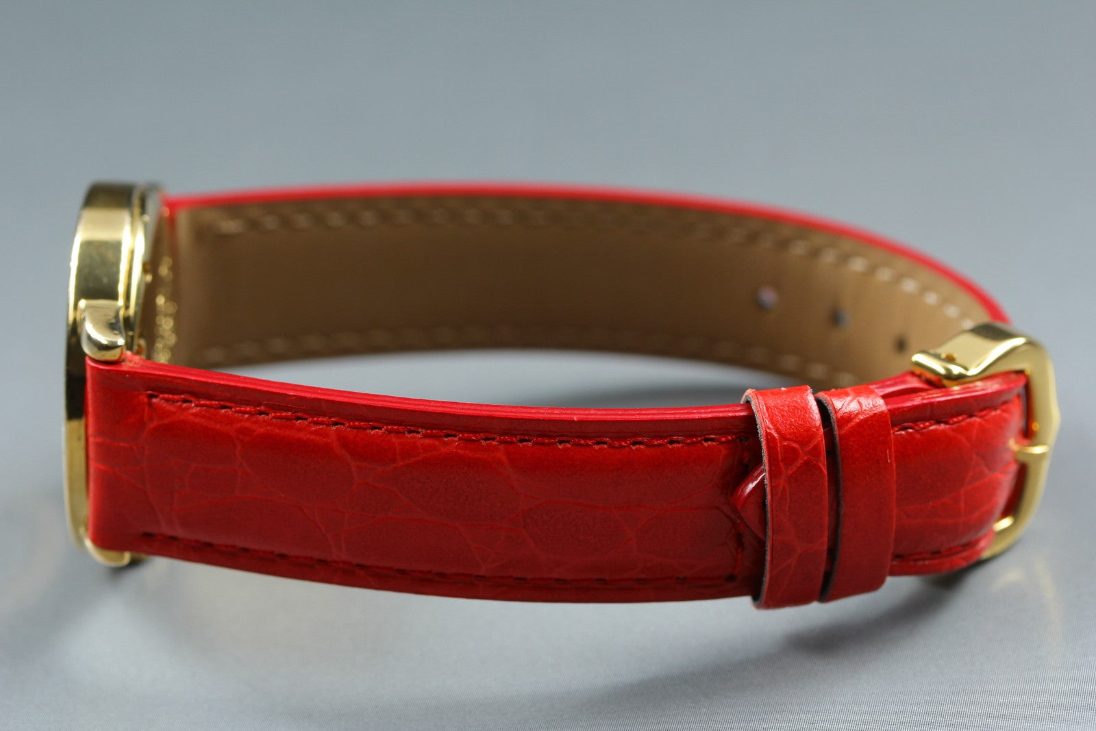 Vintage Cartier Must Ronde de Cartier 1801 Red Gold 27mm Women's Quartz Watch