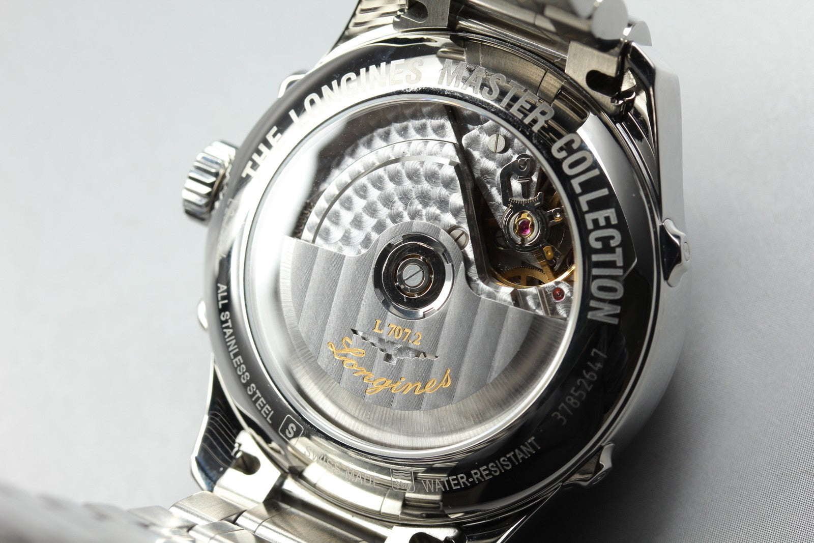 Polished Longines Master Collection Retrograde Moonphase L2.738.4 AT Men's Watch