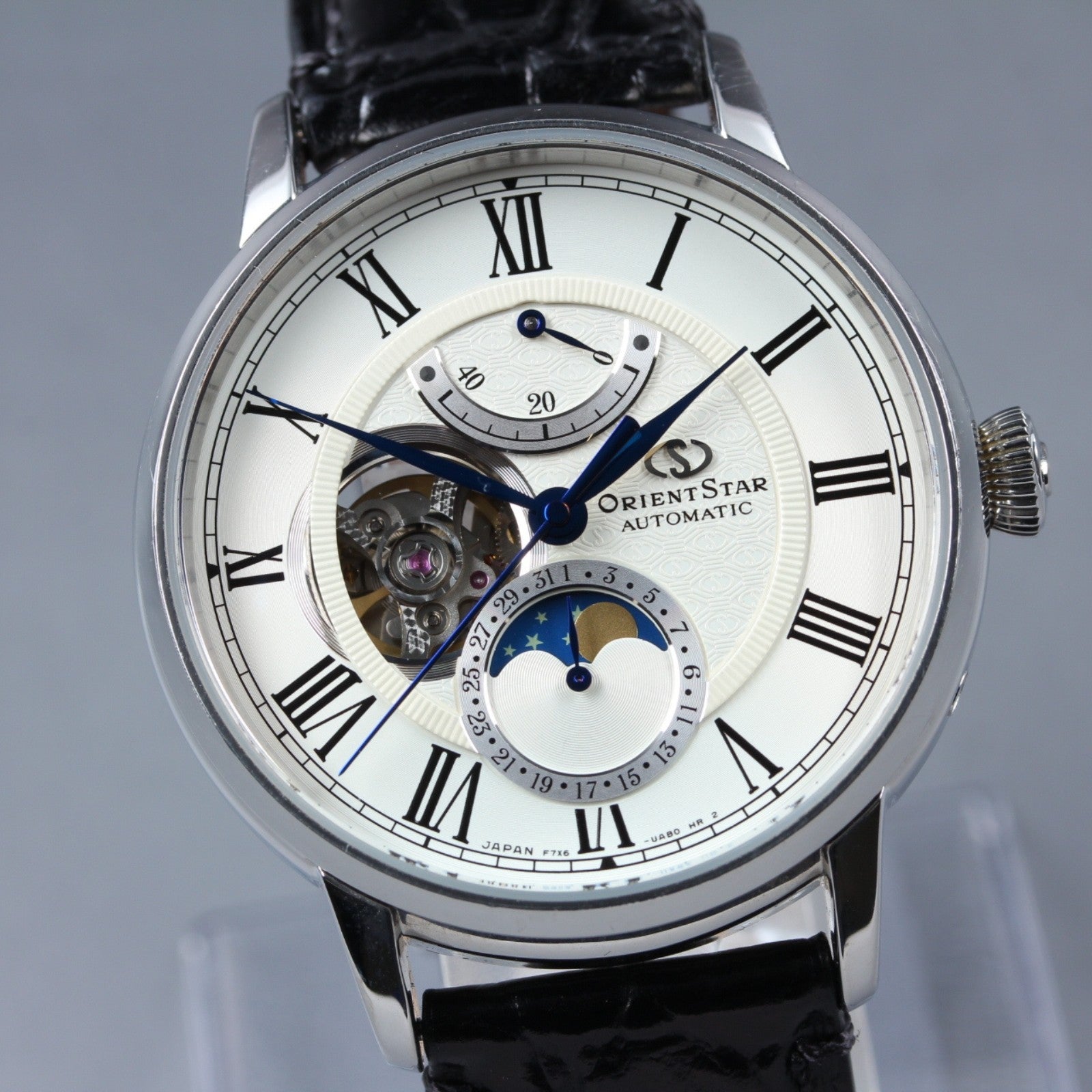 Exc+5*Box ORIENT STAR Classic F7X6-UAA0 White Dial Automatic Men's Watch 41mm JP
