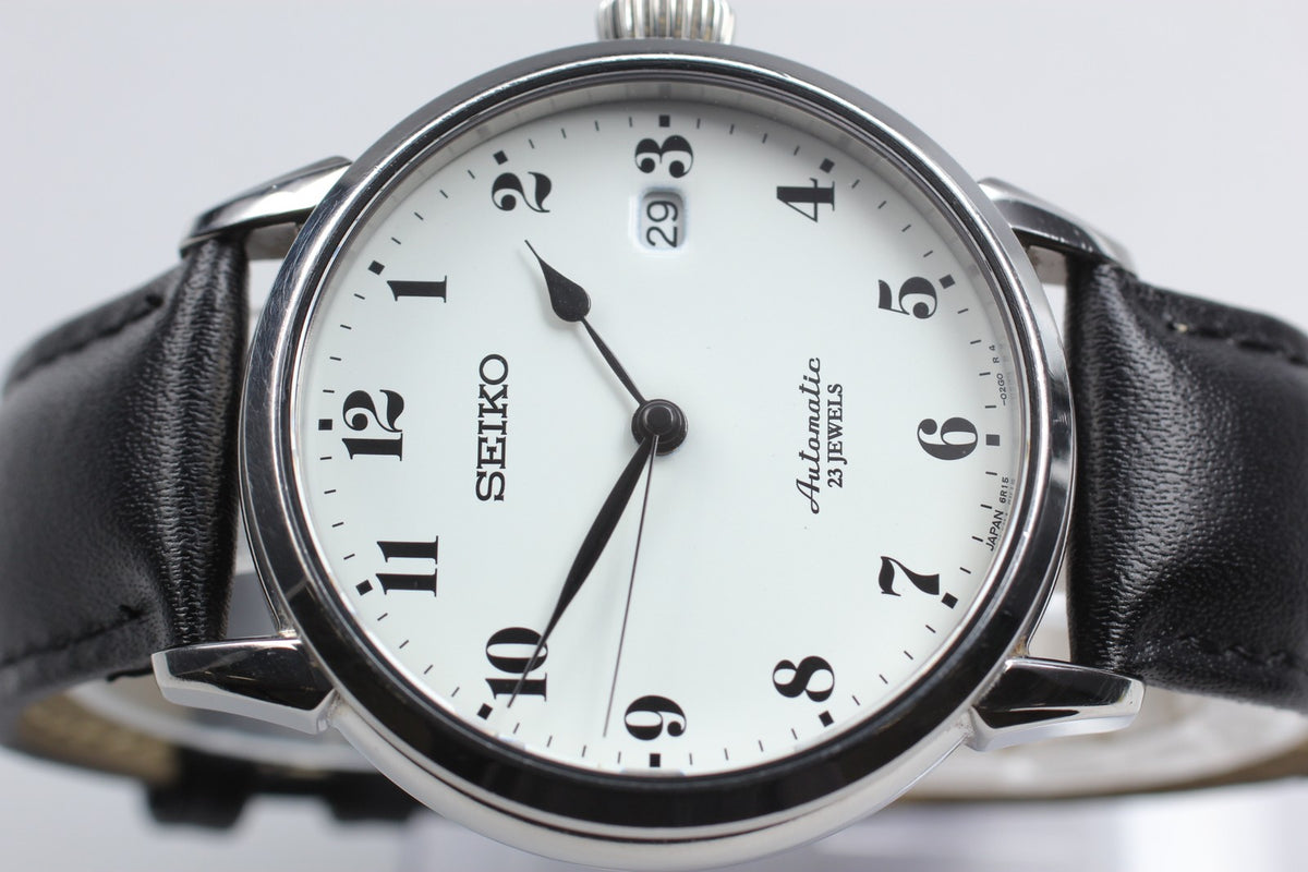 SEIKO Presage 6R15-02Z0 SARX027 Automatic Enamel Dial Men's Watch 40mm JAPAN