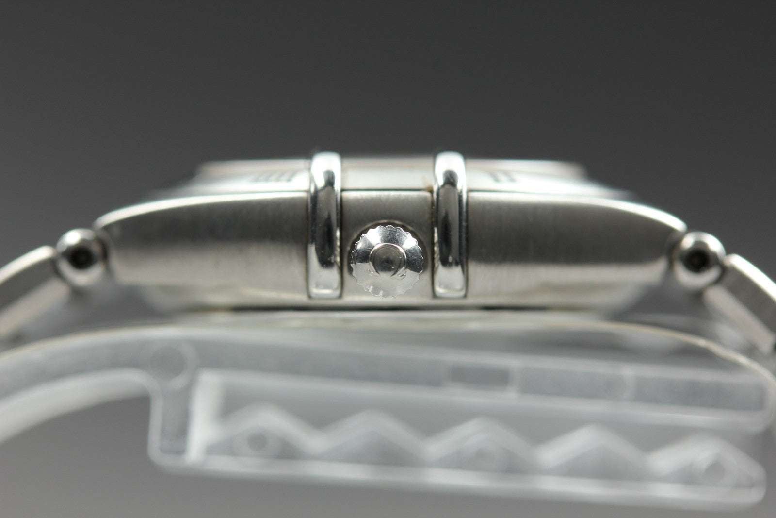 New Batt Vintage OMEGA Constellation Cal.1456 Quartz Silver Womens Watch 22mm JP