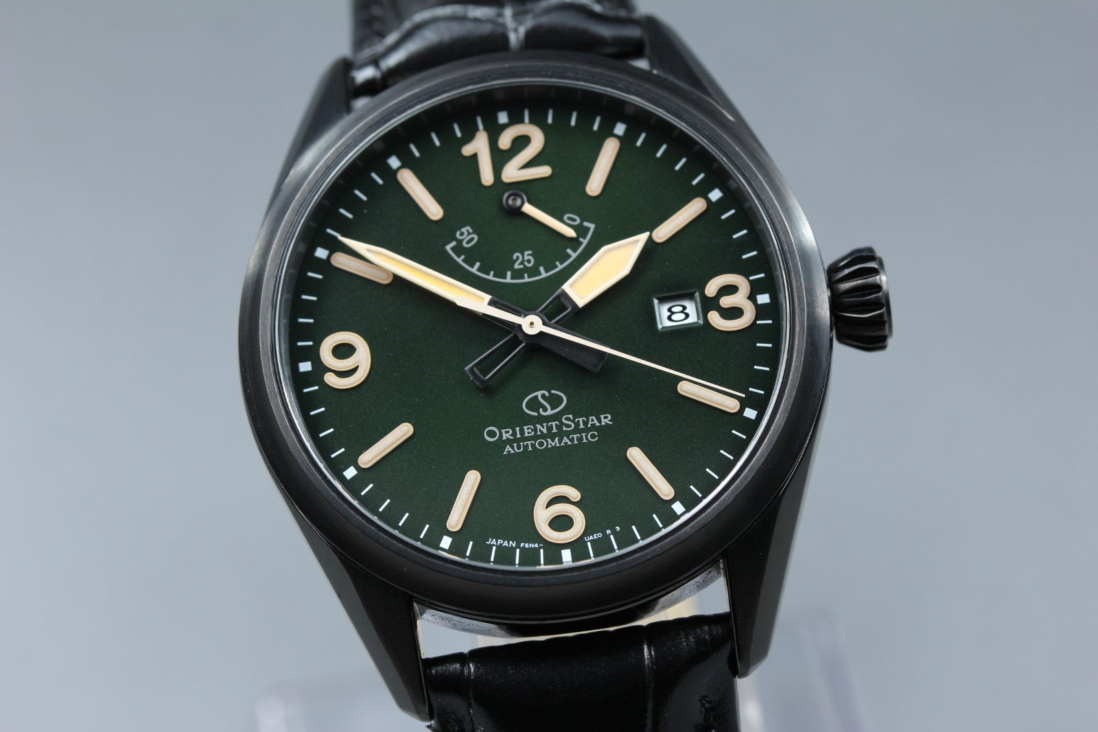 ORIENT STAR F6N4-UAH0 Green Dial Date Automatic Men's Watch 41mm N MINT*Box