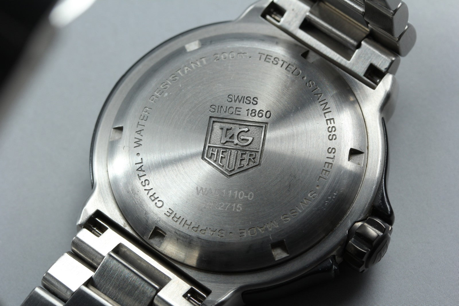 New Batt TAG Heuer Formula 1 WAC1110-0 Quartz Black Men's Watch 40mm JAPAN Box