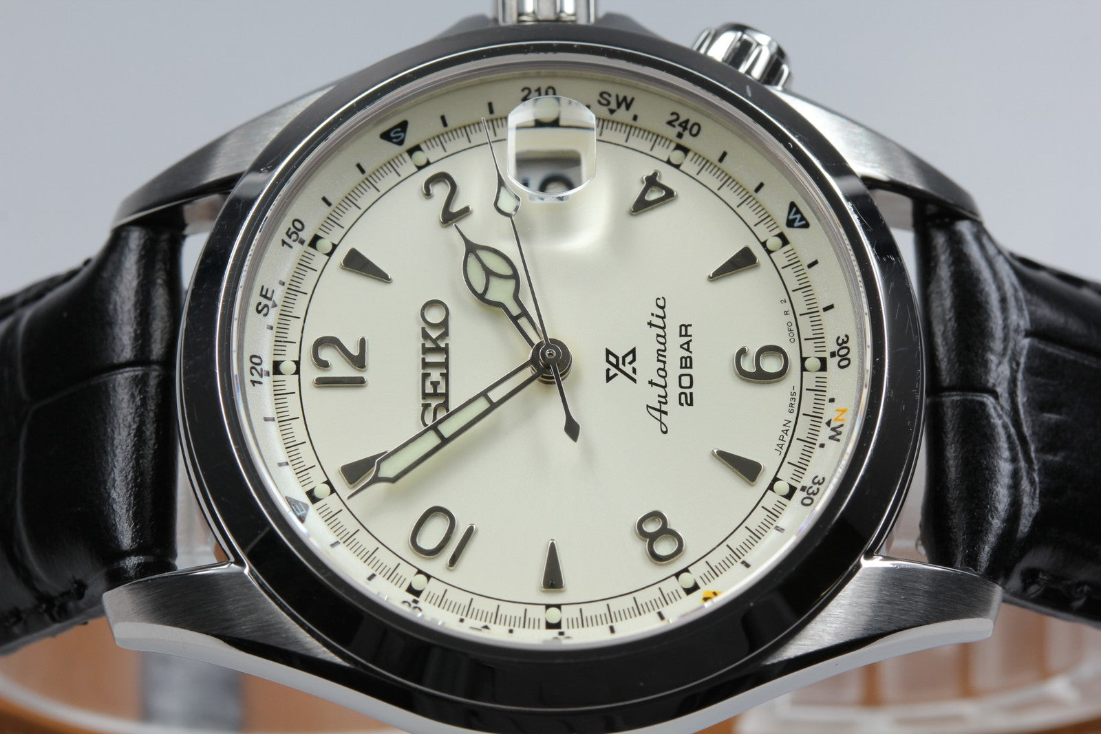 SEIKO Prospex Alpinist 6R35-00E0 SBDC089 Ivory Dial Automatic Men's Watch JAPAN