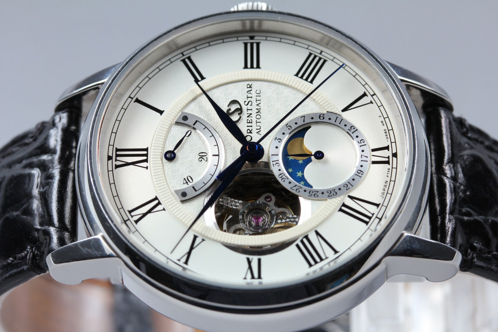 Exc+5*Box ORIENT STAR Classic F7X6-UAA0 White Dial Automatic Men's Watch 41mm JP