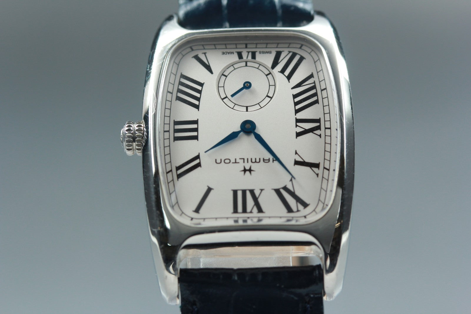 Hamilton American Classic H134210 Quartz White Disl Men's Watch 27mm JAPAN Exc+5