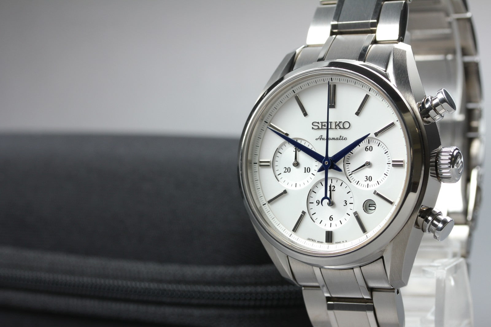 SEIKO Prestige Chronograph 8R48-00G0 SARK005 40mm Automatic Men's Watch