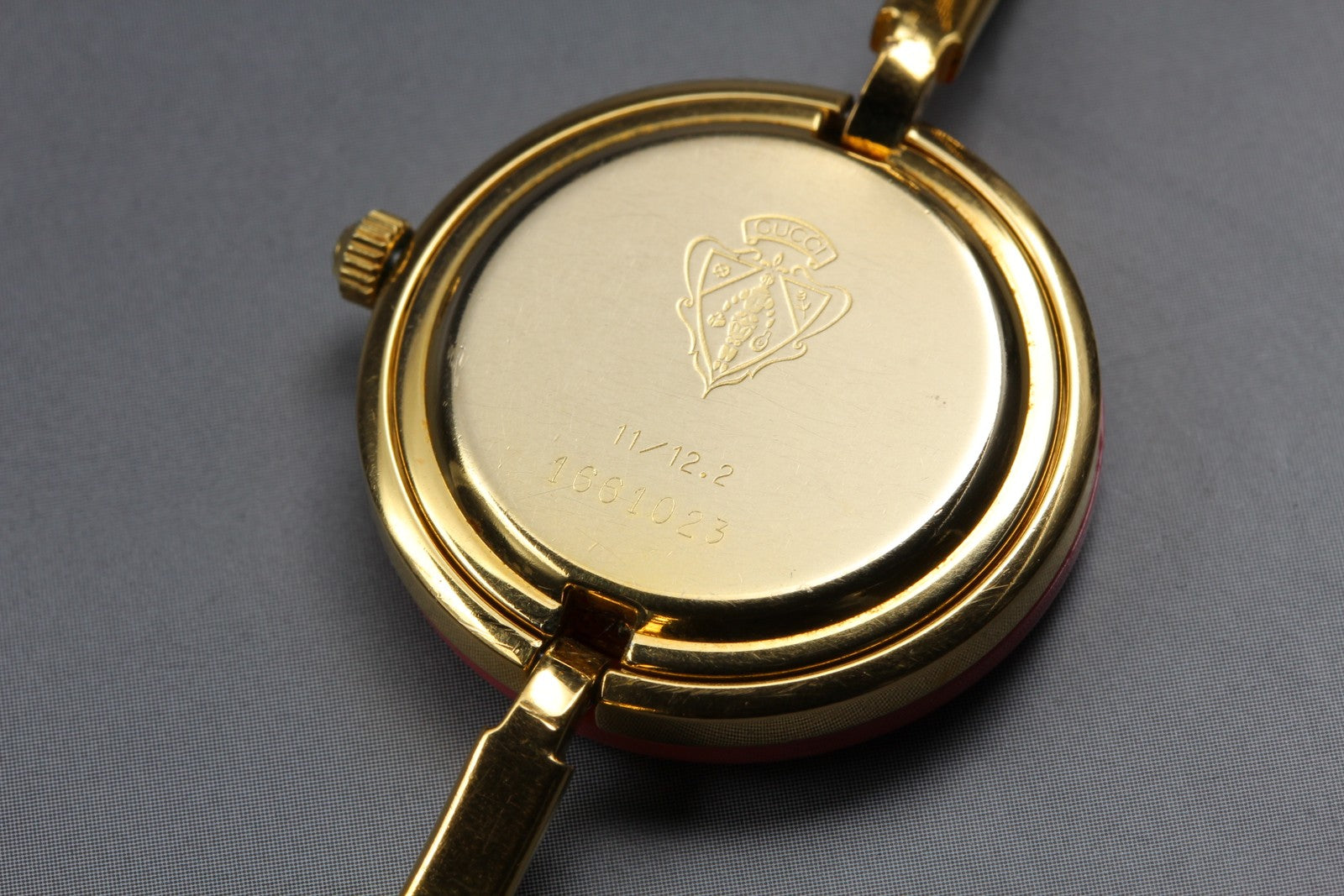 New Batt Gucci Change Bezel 11/12.2 12Color Women's White Quartz Watch JP Exc+5