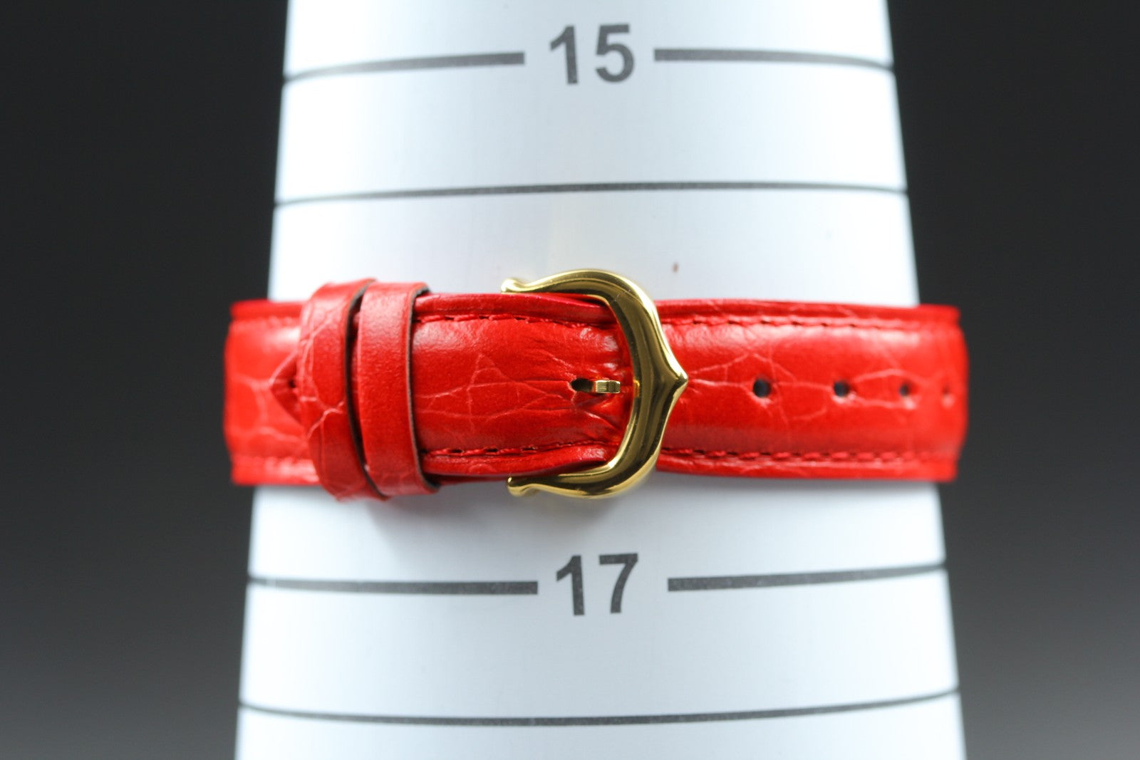 Vintage Cartier Must Ronde de Cartier 1801 Red Gold 27mm Women's Quartz Watch
