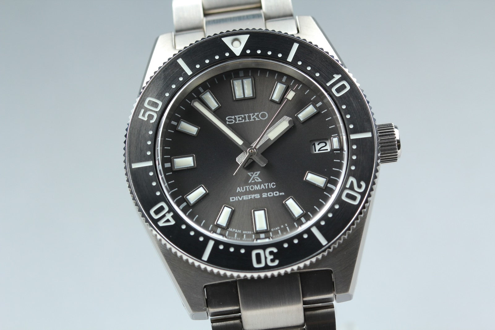 Near MINT- Box SEIKO Prospex Diver 6R35-00P0 SBDC101 Men's Automatic Watch JAPAN