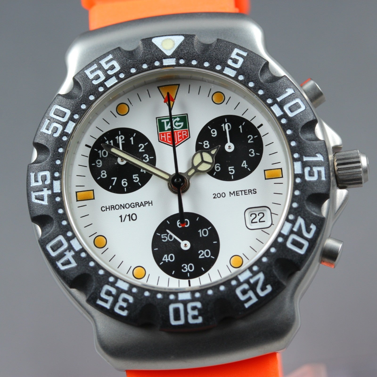 New Batt TAG HEUER Formula 1 CA1212-R0 Quartz Chronograph Men's Watch 37mm JAPAN