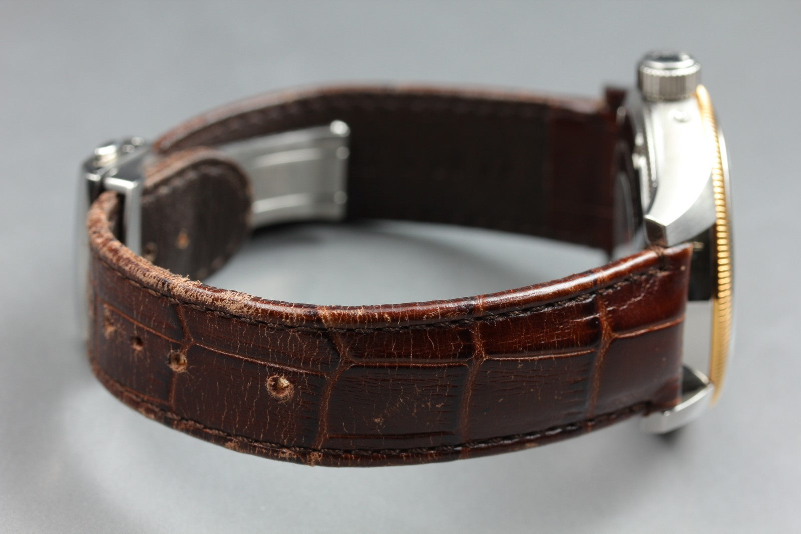 ORIS Big Crown Complication 7678-43 Moonphas 39mm Gold Brown AT Men's Watch