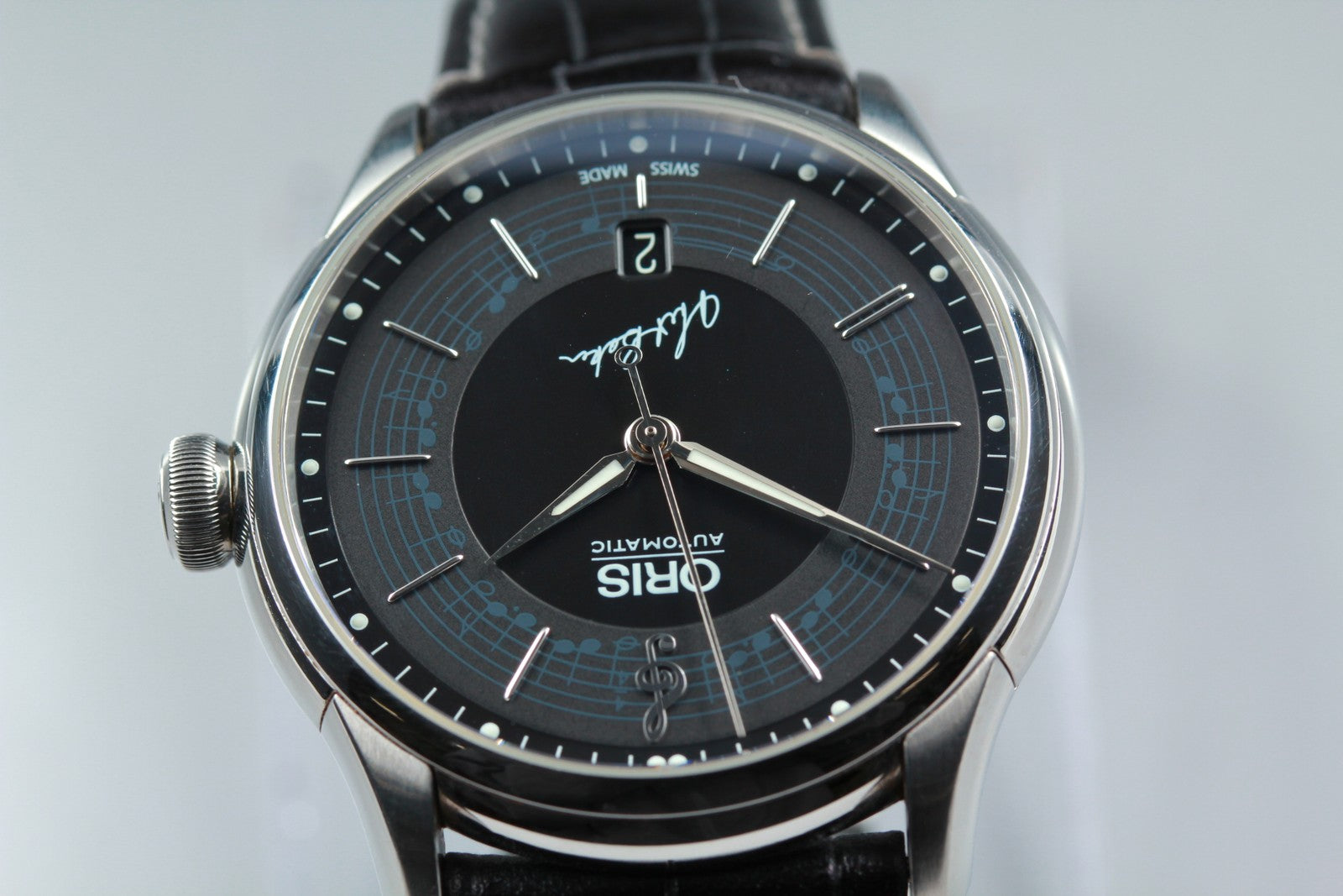 Oris Chet Baker Limited Edition 7591-84 Automatic Black Men's Watch 40mm Exc+5