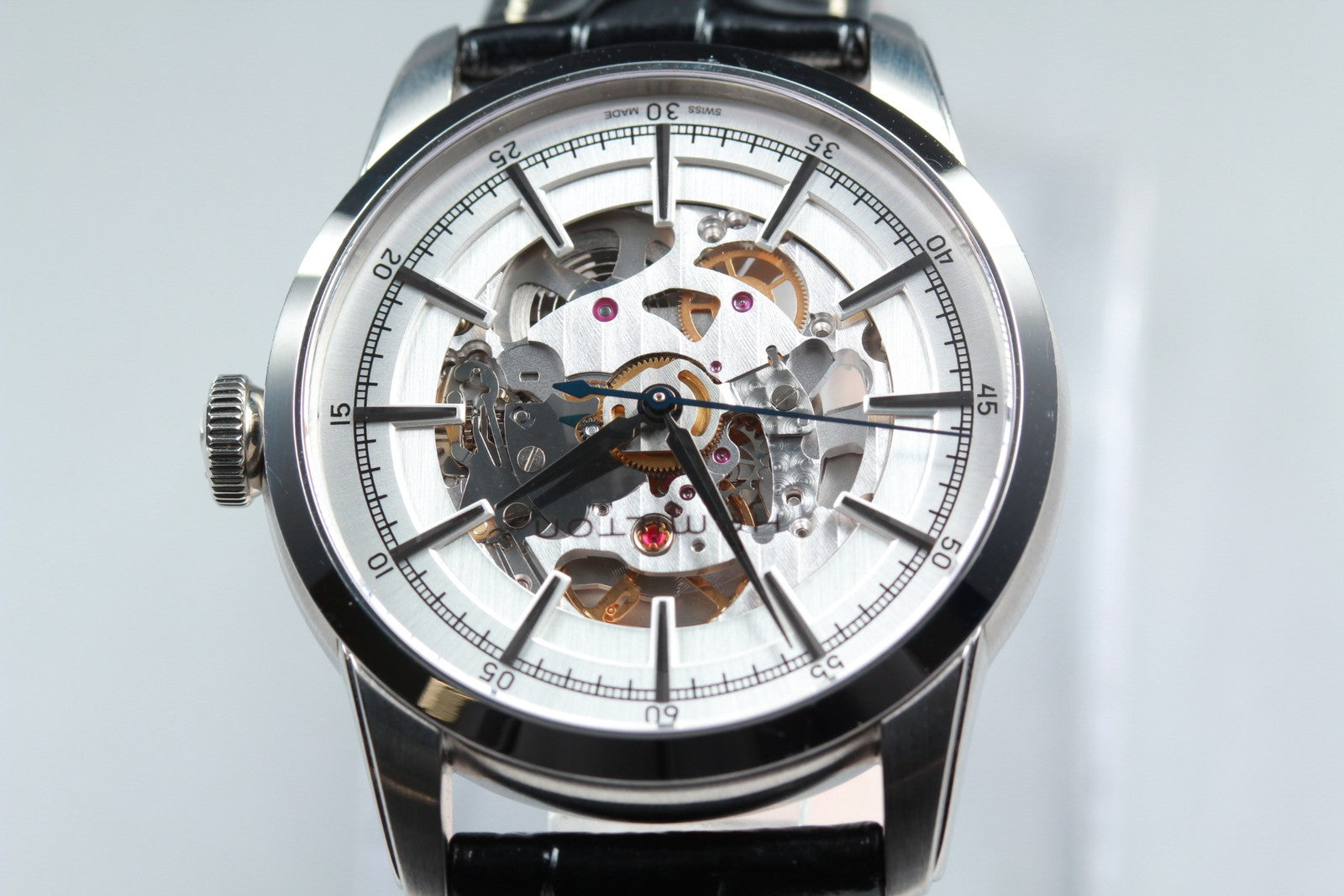 HAMILTON Rail road H406550 H600405101 Automatic Men's Watch 41mm JAPAN Exc+5*Box