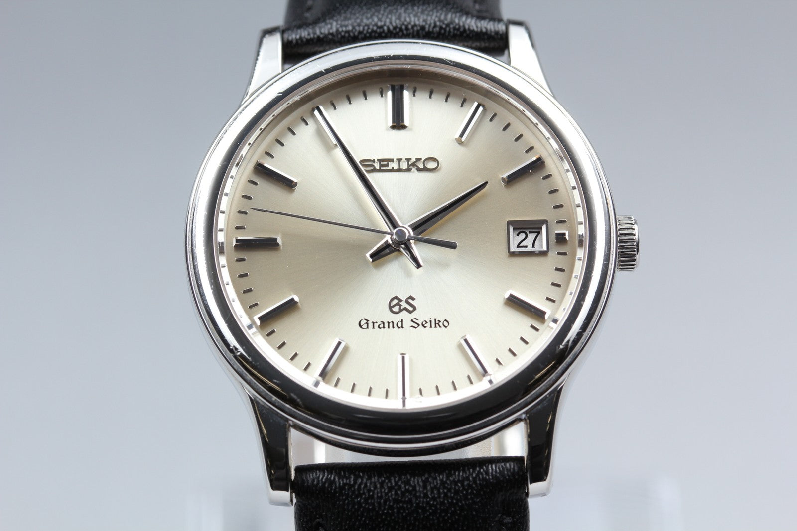 New Batt Vintage SEIKO Grand Seiko 8J56-7000 SBGF013 Quartz Men's Watch 34mm JP