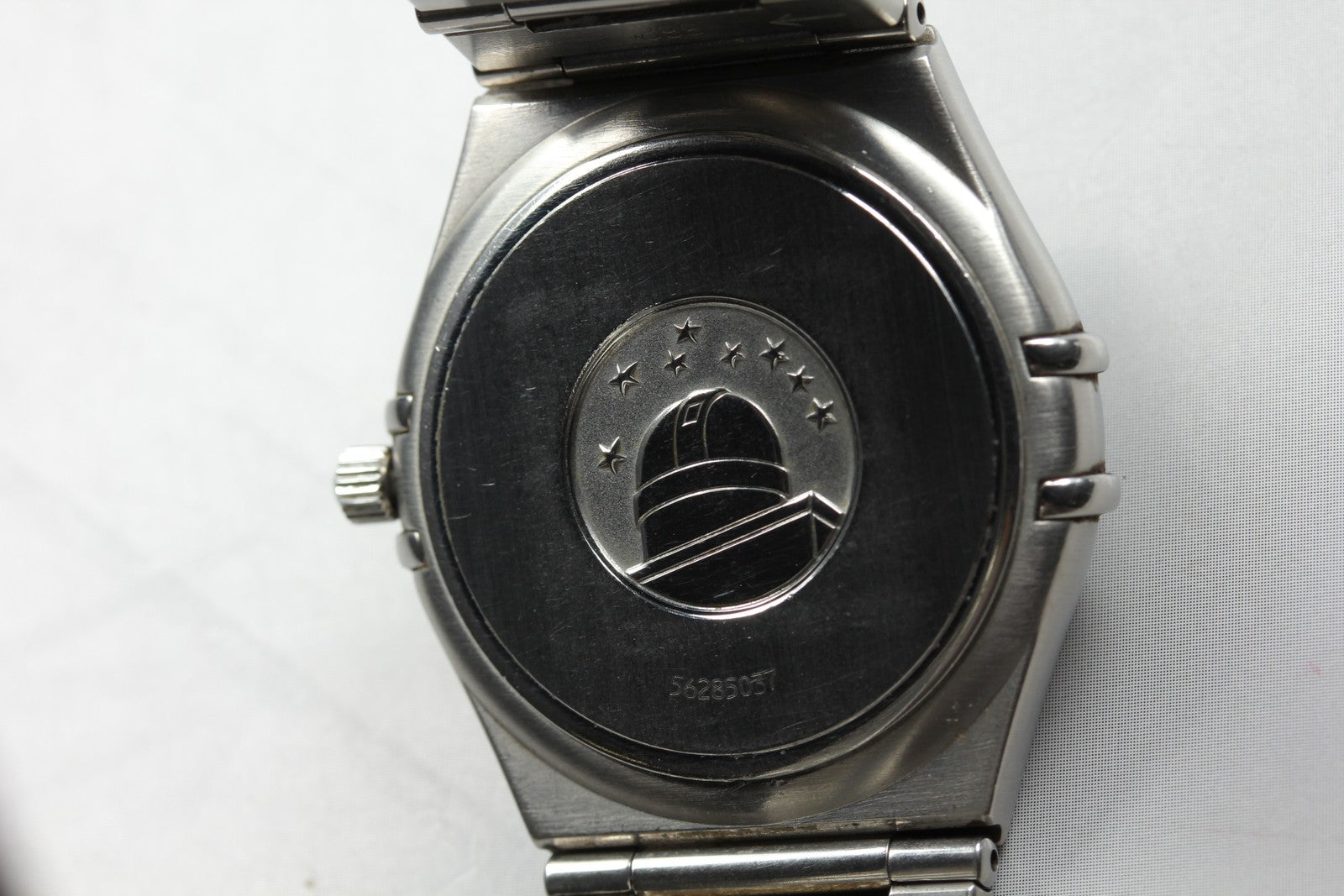 New Batt Vintage OMEGA Constellation 1512.4 Quartz Women's Watch 33mm JAPAN
