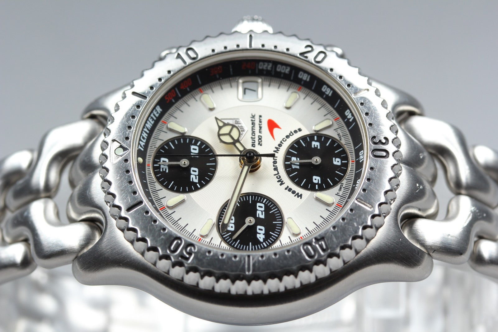 TAG Heuer SEL McLaren Mercedes CG2113 Automatic Chronograph Men's Watch 39mm JP
