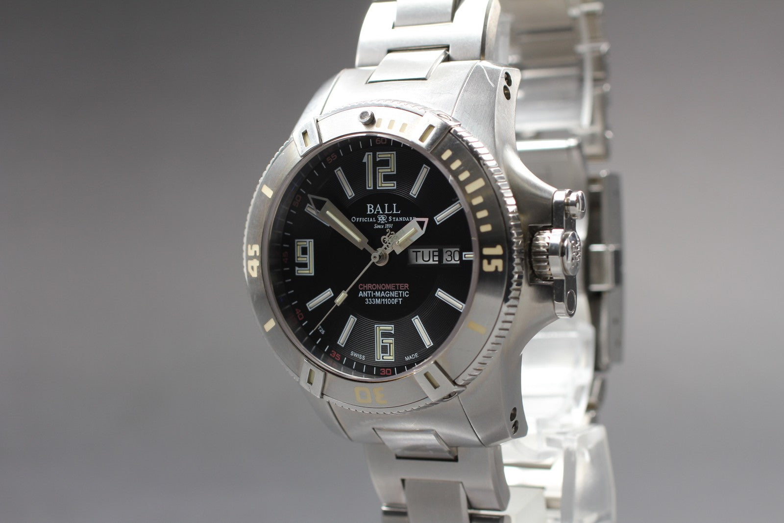 overhauled BALL Engineer Hydrocarbon Spacemaster DM2036A Automatic Men's Watch