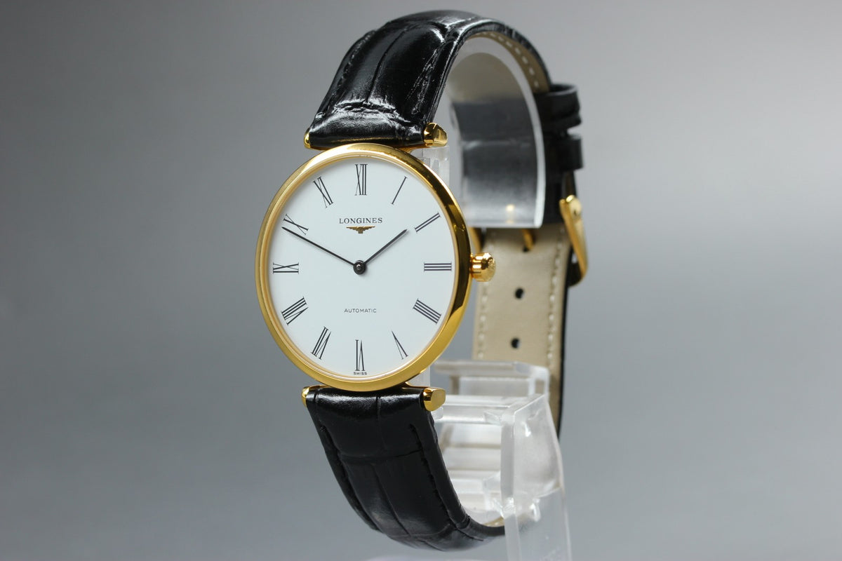 LONGINES La Grande Classique L4.708.2 Automatic White Men's Watch 34mm JAPAN