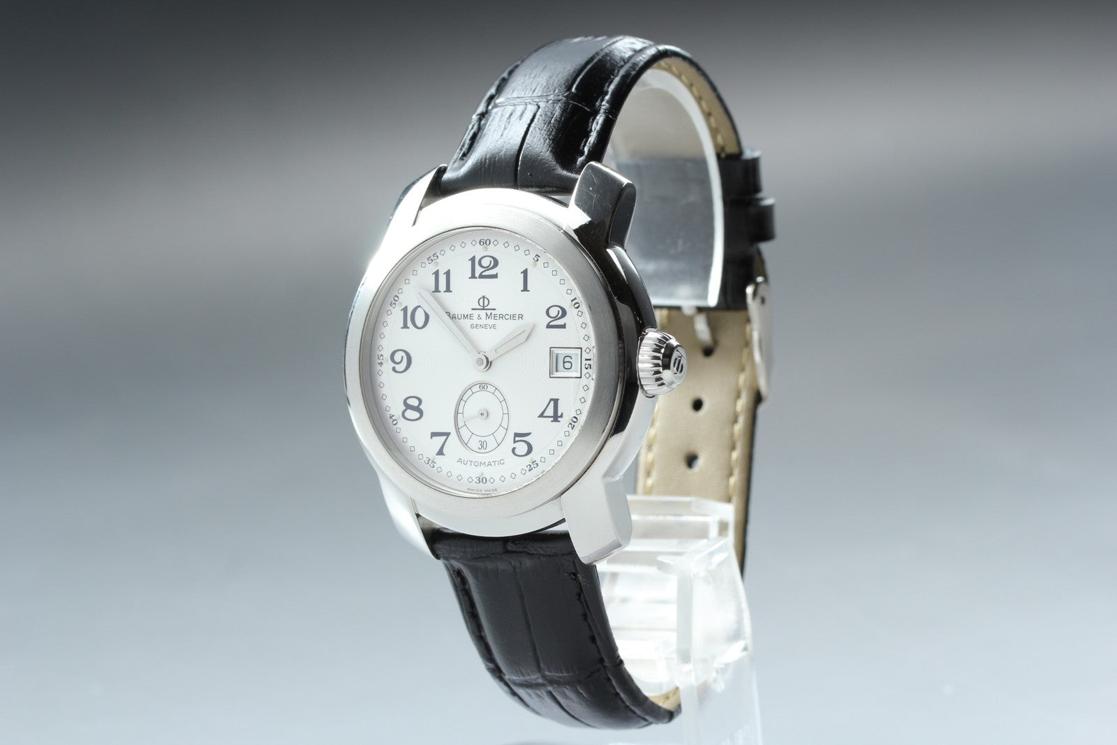 BAUME&MERCIER Capeland MV045221 Automatic White Men's Watch 38mm JAPAN Box