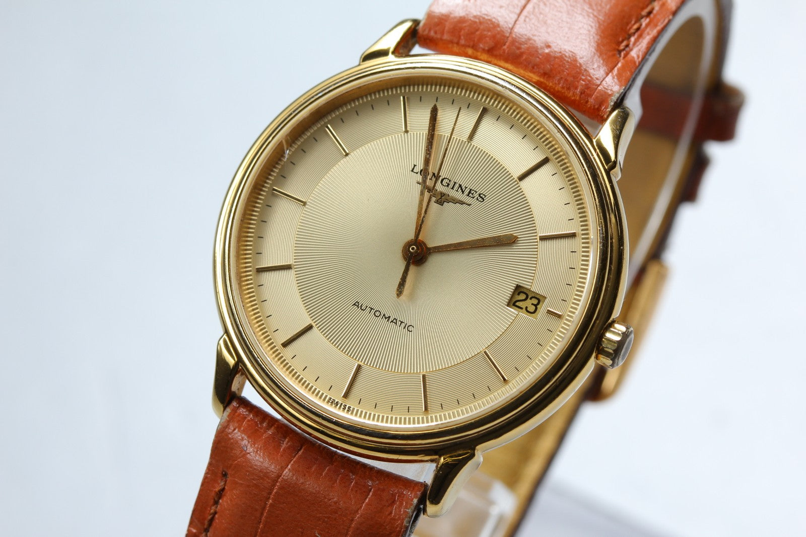 LONGINES Les Grandes Classiques L4.678.2 Gold Automatic Men's Watch 34mm