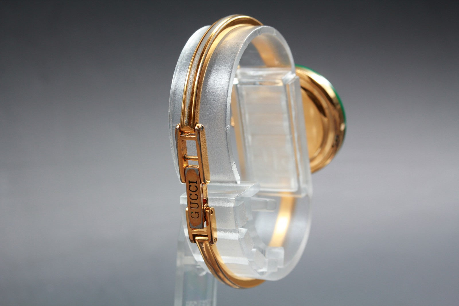 New Batt Gucci 11/12 Change Bezel 12 Colors Gold Quartz Women's Watch From JAPAN